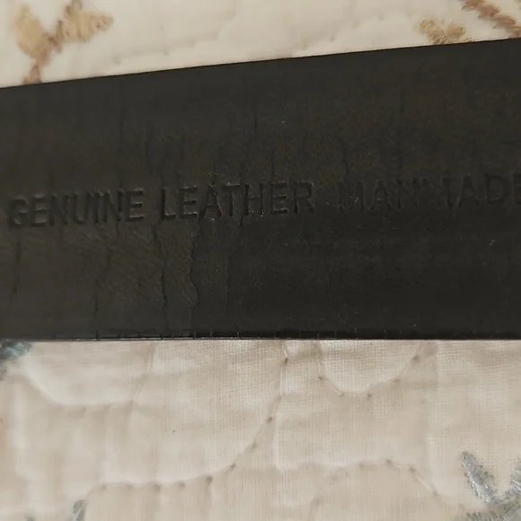 Genuine Leather Vintage Men's Brown Belt Size 36 - Picture 10 of 13